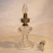 Antique cut light fixture glass art repaired by Michael Bokrosh